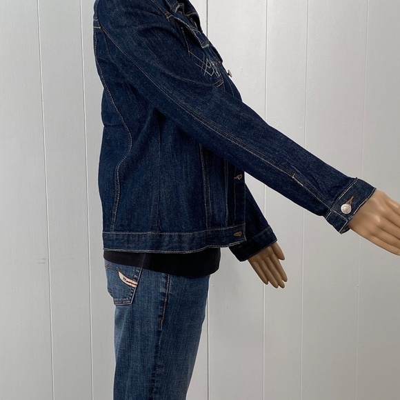 7 for all mankind girl's jean jacket size L - Picture 5 of 9
